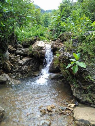 Objek Wisata Air Terjun Telaga Jarum