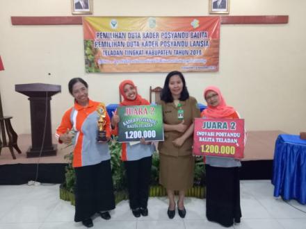 PEMLIHAN DUTA KADER POSYANDU BALITA DAN PEMILIHAN DUTA KADER POSYANDU LANSIA