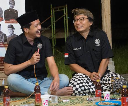 bersama wabup trenggalek dalam Srawung Budaya